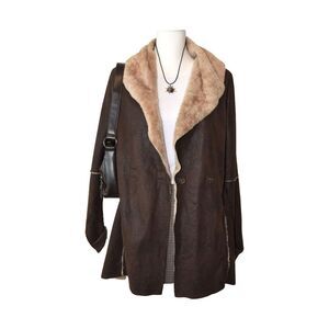 Kut-from-the-kloth Women's Brown and Tan Jacket M